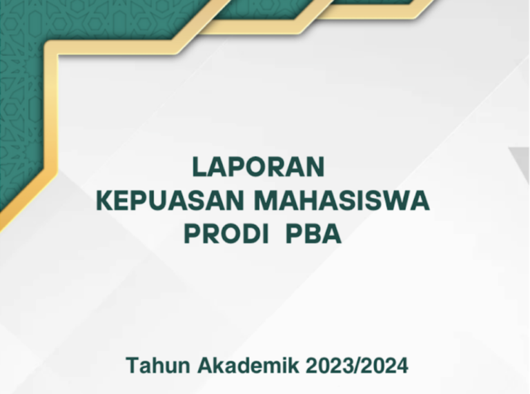 Survei Kepuasan Mahasiswa terhadap Performa Mengajar Prodi PBA